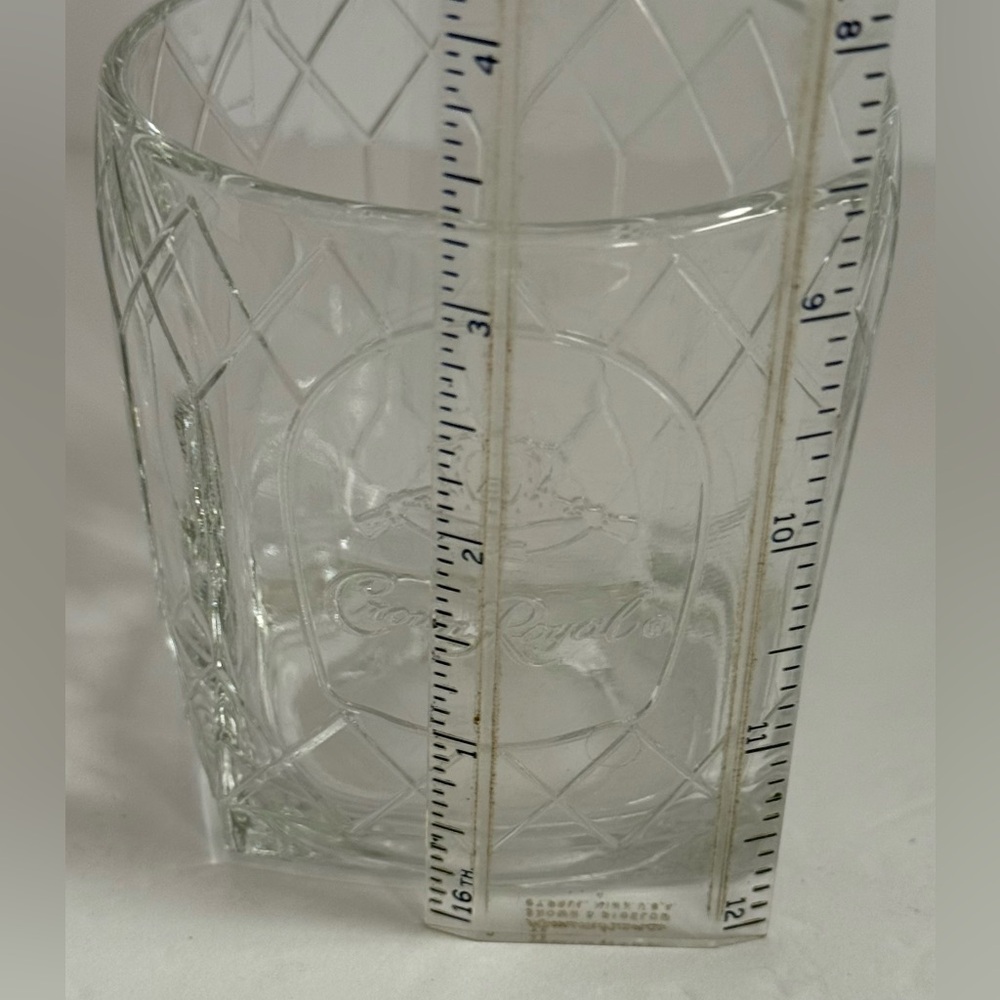 Crown Royal Clear Glass Tumbler - Picture 5 of 7